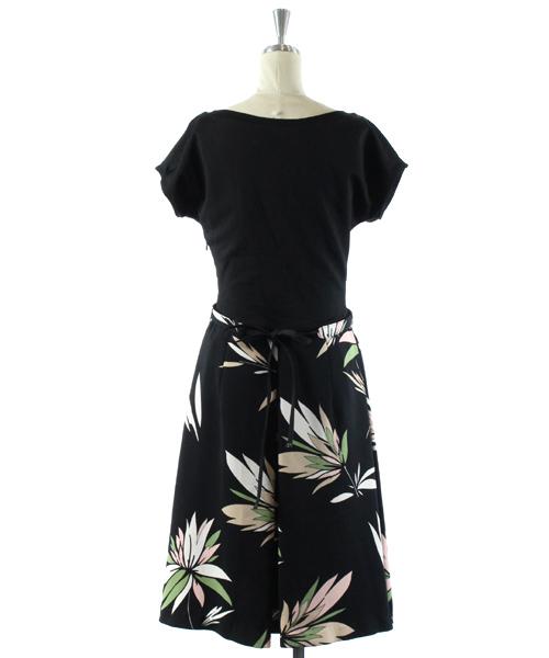 中古 マックスマーラ Max Mara ワンピース フレア ロング 半袖 花柄 ベルト 黒 S Dk52 レディースの通販はau Pay マーケット ブランド古着のベクトル