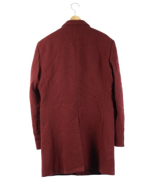 中古 ジャックローズ Jackrose Luv Maison コート チェスター ロング ウール 赤 ボルドー 48 Dk43 メンズの通販はau Pay マーケット ブランド古着のベクトル