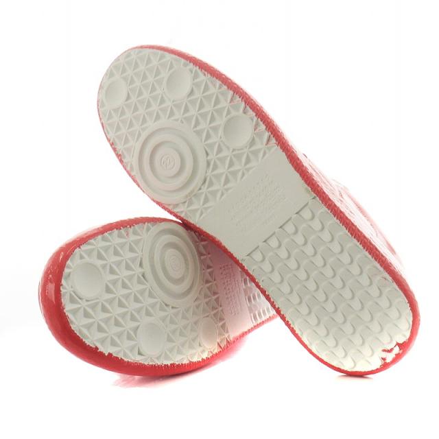 【中古】未使用品 メゾンマルジェラ 22 Maison Margiela 22 ジャーマントレーナー スニーカー シューズ 39 24.0cm 赤