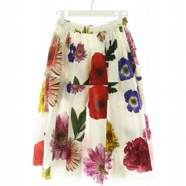 中古】未使用品 サラランツィ SARA LANZI 2020年製 フレアスカート  