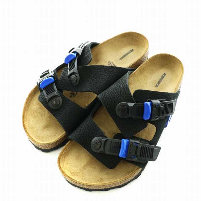 【中古】未使用品 ビルケンシュトック BIRKENSTOCK × アーダーエラー ADER ERROR サンダル 23.0cm 黒