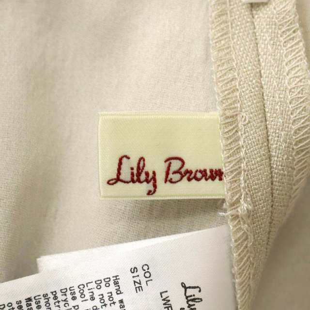 中古】リリーブラウン Lily Brown 21SS プリーツコンビタックスカート