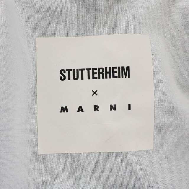 【中古】マルニ MARNI STUTTERHEIM 18SS レインコート レインウェア ロング フード S グレージュ 黒｜au PAY マーケット