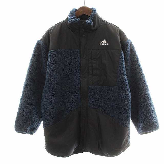 中古】アディダス adidas フリースジャケット PRSVE ボア スタンド