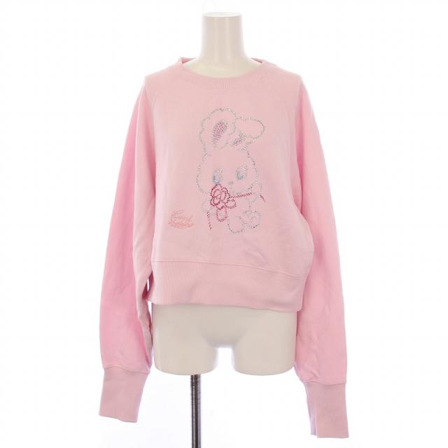 FURFUR USAGI ONLINE ウサギジャガードセーター ピンク USAGI ONLINE