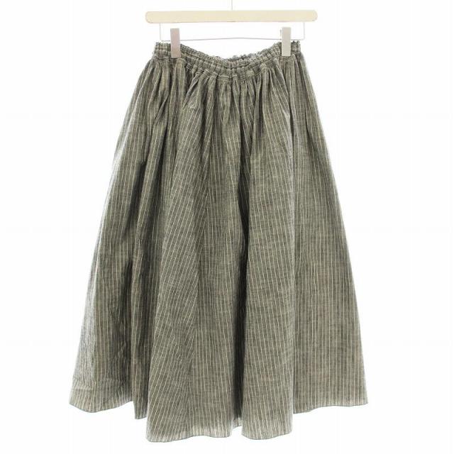 中古】ハウス HUIS. フレアスカート 402-0226-08DGYST ロング