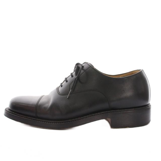 【中古】バリー BALLY ビジネスシューズ ストレートチップ レザー 6.5E 黒 /YM ■BM メンズ