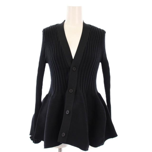 【中古】シーエフシーエル 24AW POTTERY GLITTER CARDIGAN ポッタリーグリッターカーディガン 長袖 ニット 1 黒