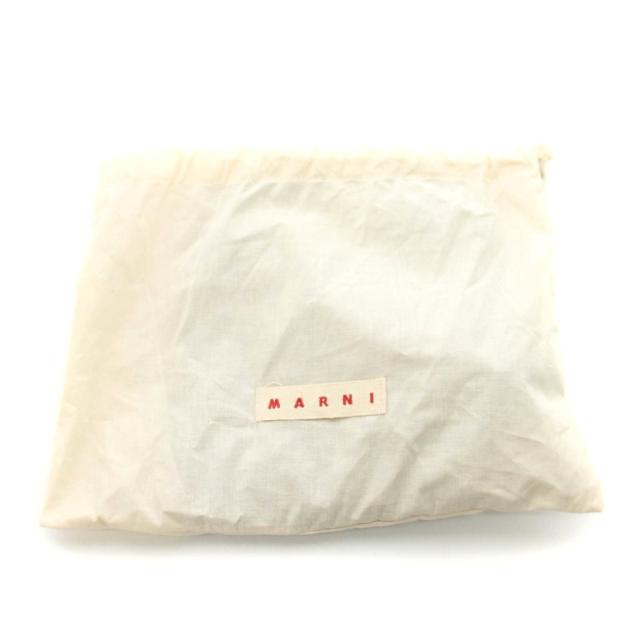【中古】マルニ MARNI ハンドバッグ ダイアモンド クロシェ編み ニット 黒 ボルドー /YM ■MU キッズ_7