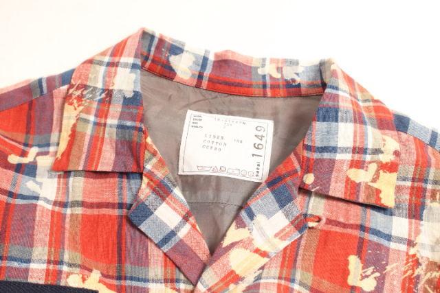 中古 サカイ Sacai 18ss シャツ チェック ペイント加工 半袖 2 赤 レッド Tk0416 メンズの通販はau Pay マーケット ブランド古着のベクトル
