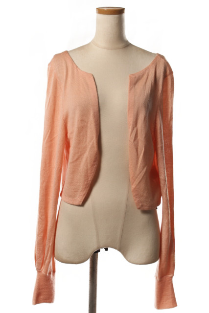 【中古】フォクシー FOXEY classic カーディガン ニット カシミヤ シルク M ピンク /kf0415 レディースの通販は