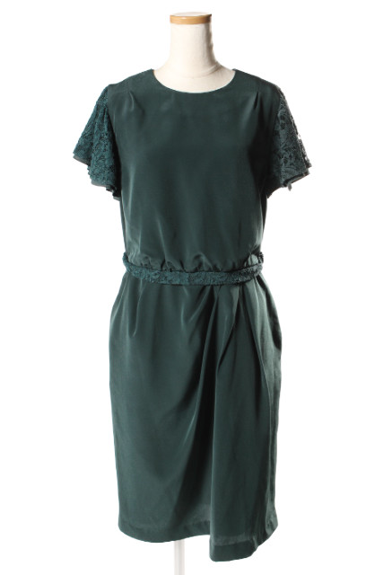 中古 フリッカ Flicka 袖レース 切替 ワンピース Au0419 レディースの通販はau Pay マーケット ブランド古着のベクトル