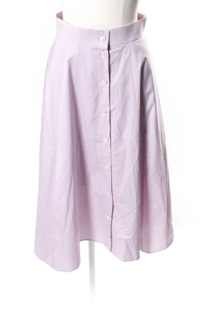 【中古】アナイ ANAYI 18SS スカート フレア ロング 34 ピンク /ek0419 レディースの通販は