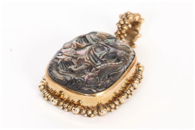 【中古】スティーブンデュエック STEPHEN DWECK チャーム ペンダントトップ ドラゴン アクセサリー /☆y0507