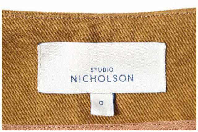 スタジオニコルソン STUDIO NICHOLSON スカート ロング フレアレディース