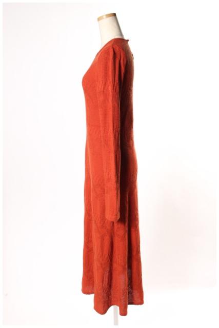 中古】マメ クロゴウチ 17AW Geometric Pattern Dress ワンピース  