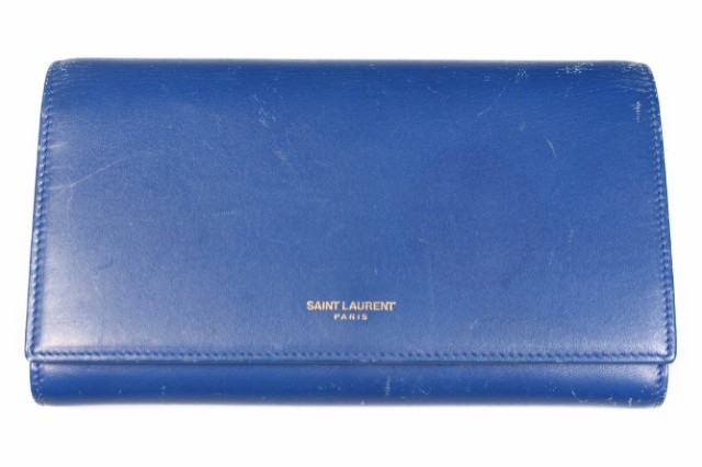 中古】サンローラン パリ SAINT LAURENT PARIS 長財布 二つ折り
