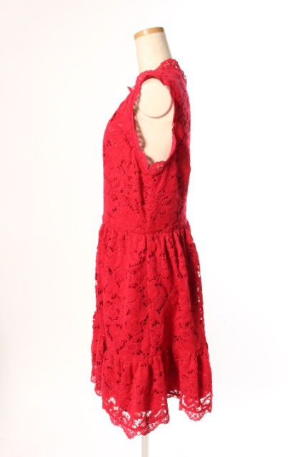 中古】ケイトスペード KATE SPADE DESERT MUSE POPPY FIELD LACE DRESS