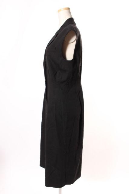中古 セオリーリュクス Theory Luxe 18ss ワンピース シャツワンピ ノースリーブ ロング リネン 38 黒 ブラック Mm0516 の通販はau Pay マーケット ブランド古着のベクトル