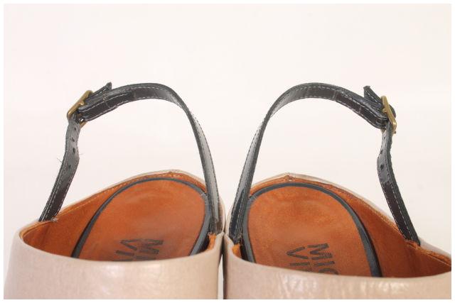 中古 ミッシェル ヴィヴィアン Michel Vivien サンダル バックストラップ ヒール レザー 38 ベージュ Mm0517 レディースの通販はau Pay マーケット ブランド古着のベクトル