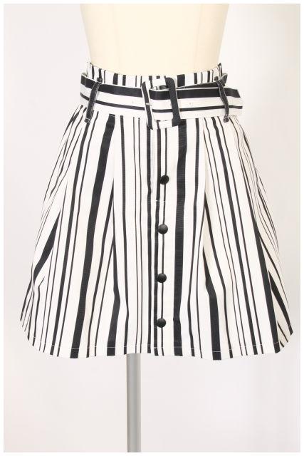 中古 リエンダ Rienda 16ss ストライプ スカート C 白 ホワイト O0530 レディースの通販はau Pay マーケット ブランド古着のベクトル