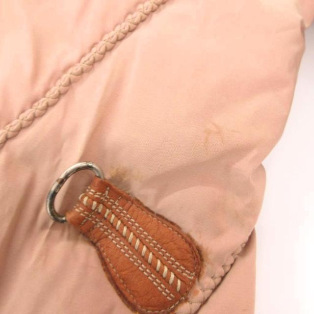 中古】エルマノシェルビーノ ERMANNO SCERVINO ダウンコート 42 ピンク
