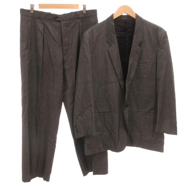 【中古】アニエスベーオム Agnes b. homme フランス製 90s~ セットアップ テーラードジャケット シングル