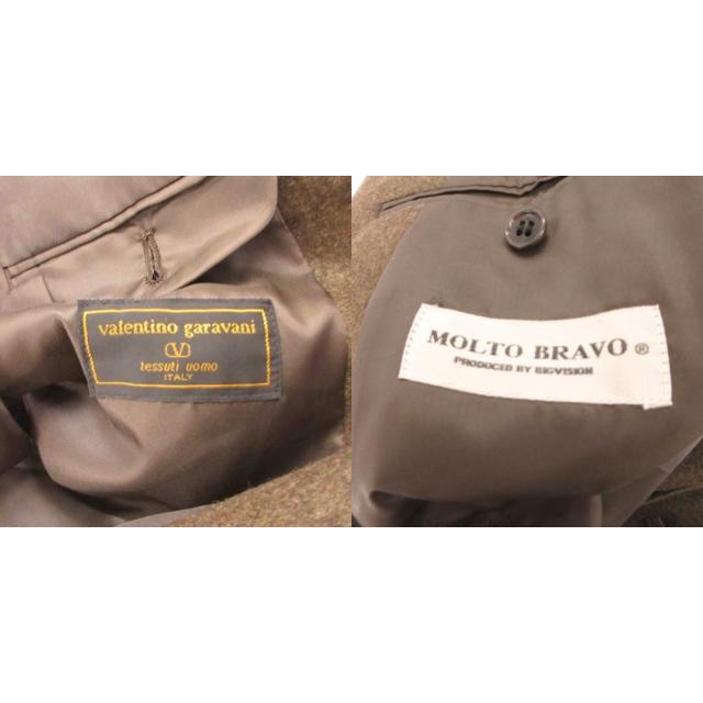 【中古】モルトブラーボ MOLTO BRAVO ヴァレンティノガラヴァーニ生地 美品 セットアップ テーラードジャケット_6