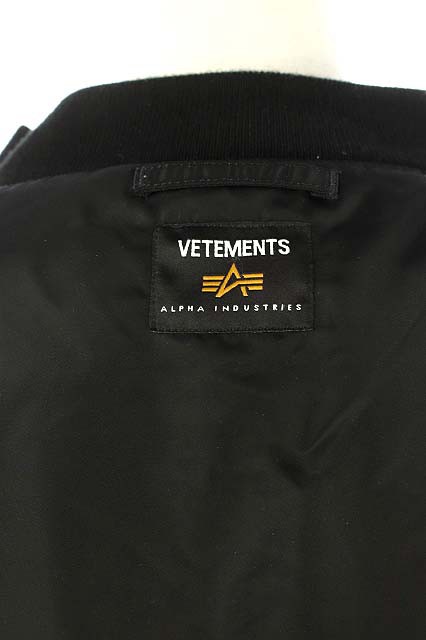 正規品! vetements ヴェトモン パッチワークボンバージャケット - _