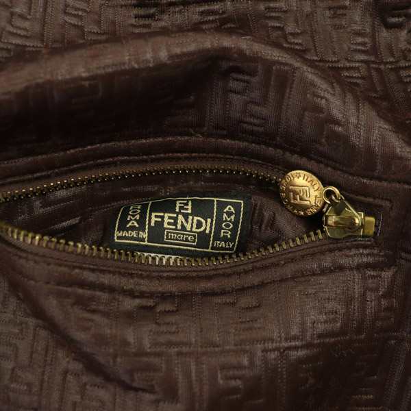 中古】フェンディ FENDI ジャケット リバーシブル フリース ズッカ柄