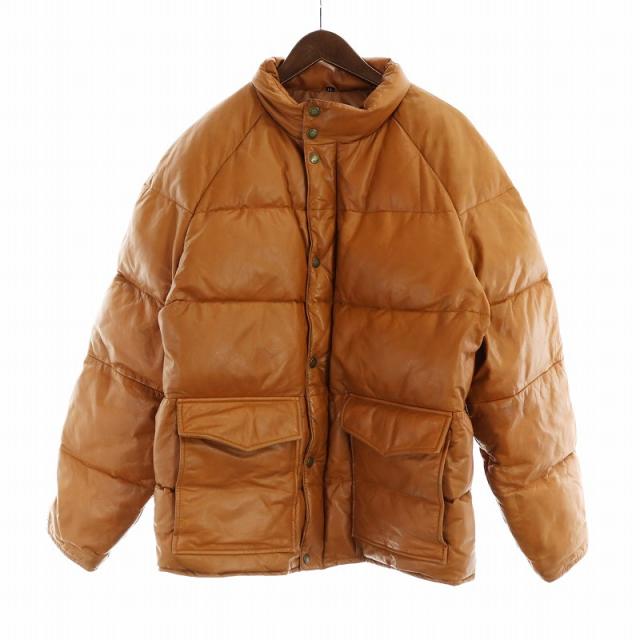 美品 Wind Armor ウインドアーマー ニチワ 羊革 ラムレザー キルティング ジップ ハーフ コート L 黒 ブラック メンズ / レザージャケット ニチワウィンドアーマー カウレザーシングルライダーズ ブラック L