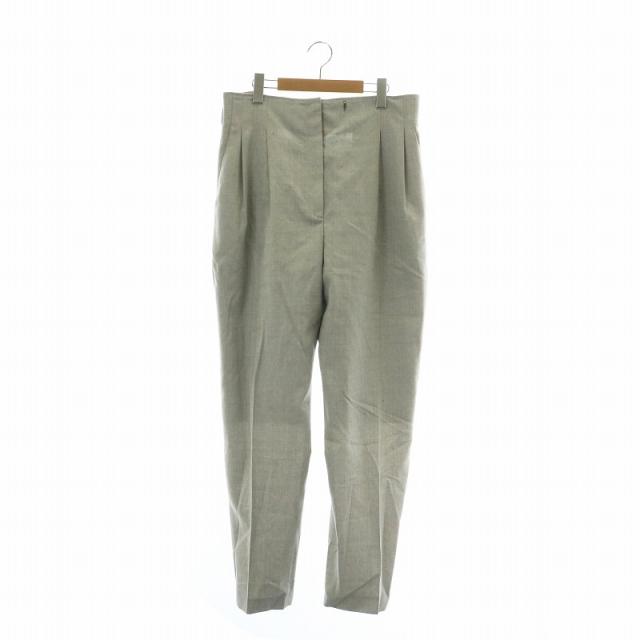 【中古】BURBERRY LONDON ENGLAND パンツ スラックス ウール ストレート ジップフライ 44 L グレーの通販は