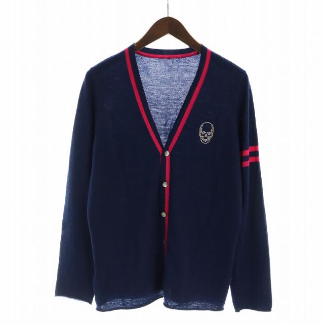 lucien pellat-finet(ルシアンペラフィネ) カーディガン □美品□lucien pellat-finet ルシアンペラフィネ ビジュー