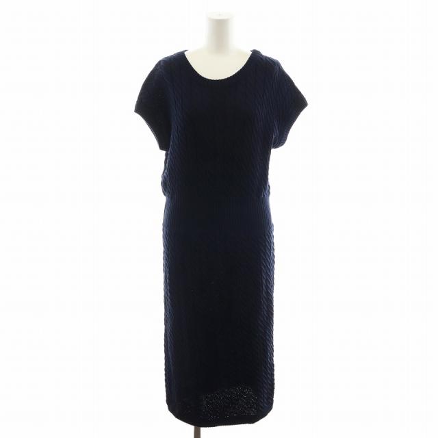 Celine トリオンフ シルクジョーゼット ワンピース 黒 ブラック