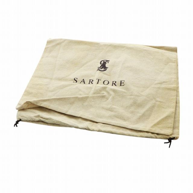 【中古】サルトル SARTORE EBANO ロングブーツ レザー ベルト ラウンドトゥ ロゴ 35.5 22.5cm 黒 ブラック