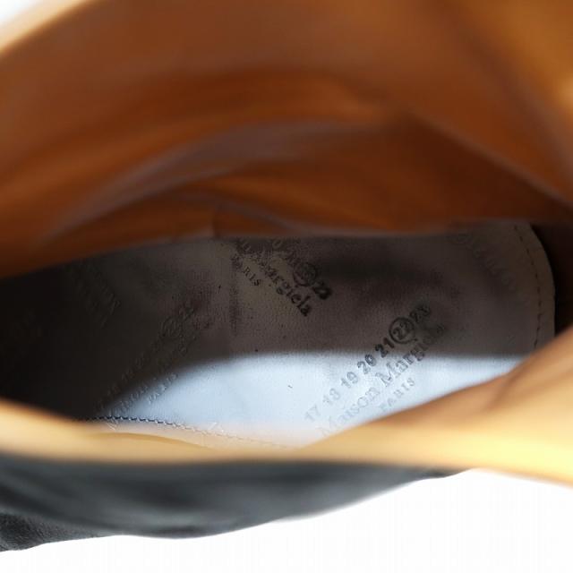 新品 maison margiela ビッグシルエットシャツ 足袋ブーツ レザー