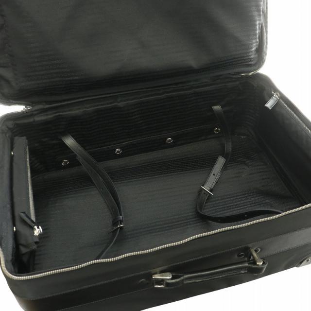 中古】プラダ キャリーバッグ スーツケース ナイロン 中古】プラダ キャリーバッグ スーツケース ナイロン