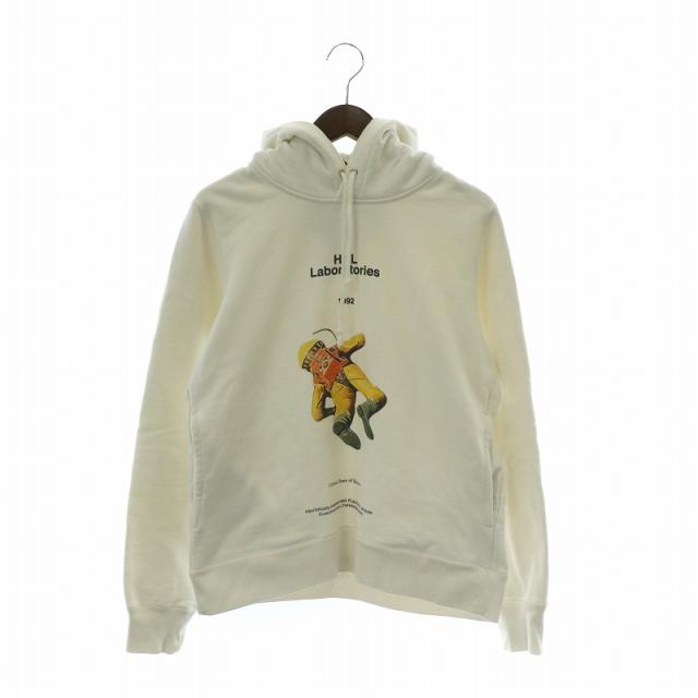 【中古】アンダーカバー UNDERCOVER 18AW Spaceman Hoodie フーディ パーカー プルオーバー 宇宙飛行士 3 白