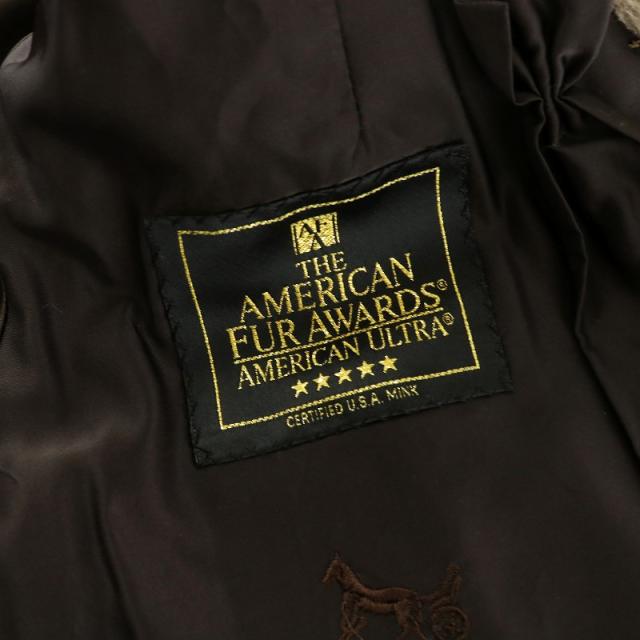 中古】AMERICAN FUR AWARDS 5つ星 ファーコート 毛皮コート ミンク