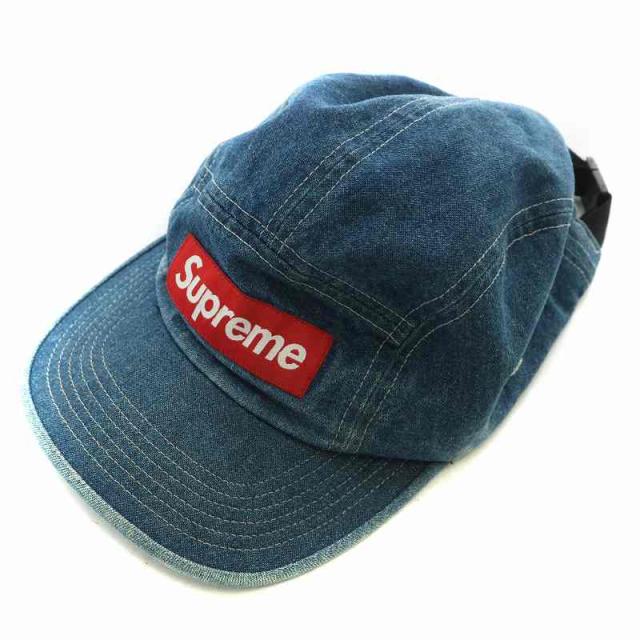 Supreme デニムボックスロゴキャップ 中古】シュプリーム