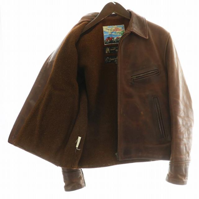 AEROLETHER Co ホースハイドsize38シングルライダース 楽天市場】エアロレザー AERO LEATHER エリートコレクション