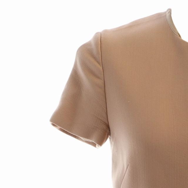 中古】クリスチャンディオール 20年製 ワンピース ひざ丈 半袖 ウール