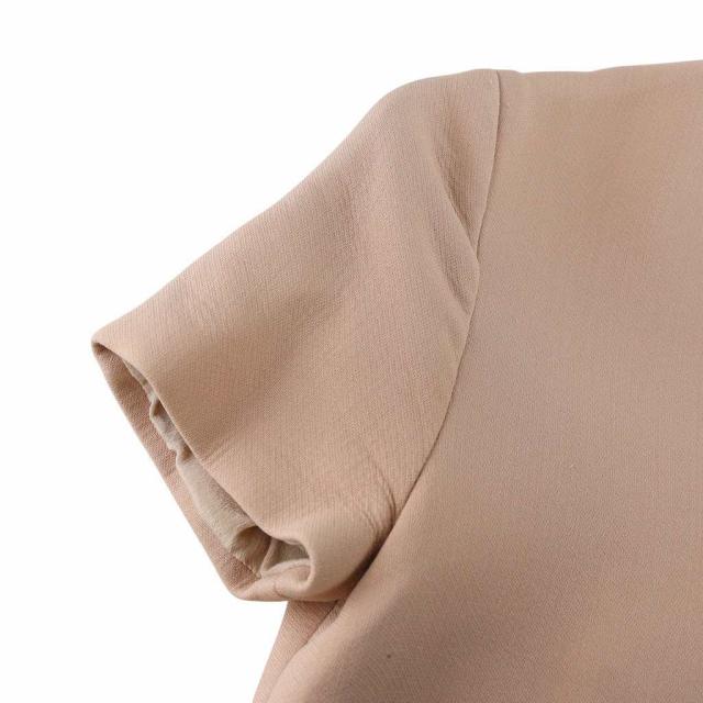 中古】クリスチャンディオール 20年製 ワンピース ひざ丈 半袖 ウール