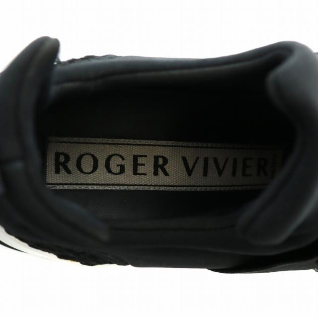 中古】ロジェヴィヴィエ ROGER VIVIER ストラスバックルスニーカー