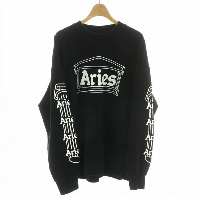 中古】アリーズ Column Sweatshirt スウェット トレーナー 裏 中古】アリーズ Column Sweatshirt スウェット トレーナー 裏