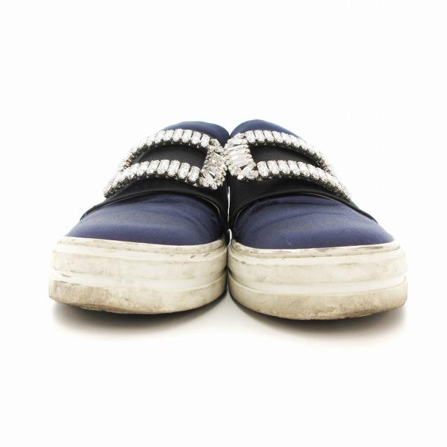 ロジェヴィヴィエ、未使用ネイビー37 中古・古着通販】Roger Vivier (ロジェ ヴィヴィエ) エナメル