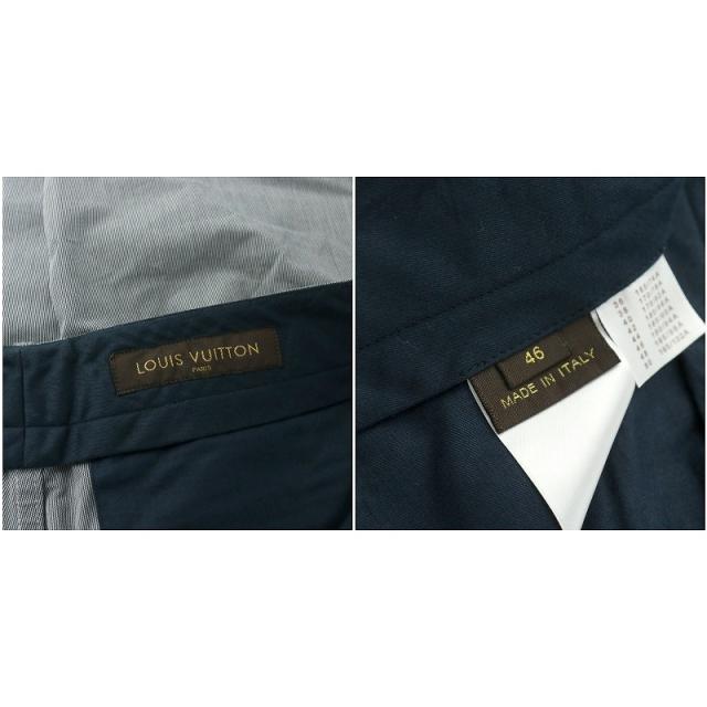 中古】ルイヴィトン スラックス パンツ ストライプ 5P ワイド