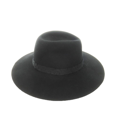 専用！ヘレンカミンスキー☆黒　ハット　帽子　中折帽 ヘレンカミンスキー ラフィアハット SAM（サム） チャコール