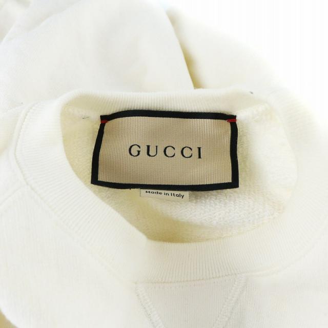 中古】グッチ GUCCI 24SS スウェット シャツ トレーナー クロップド