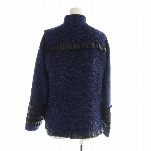 中古】シャネル CHANEL ジャケット プルオーバー ラメ ツイード 長袖